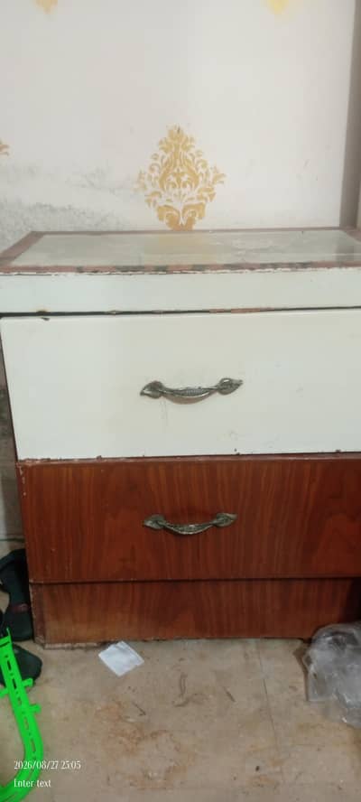 side tables and showcase for sale