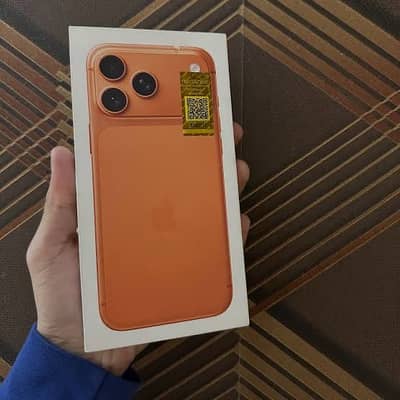 17 pro max pta aproved 256 GB all Non use
