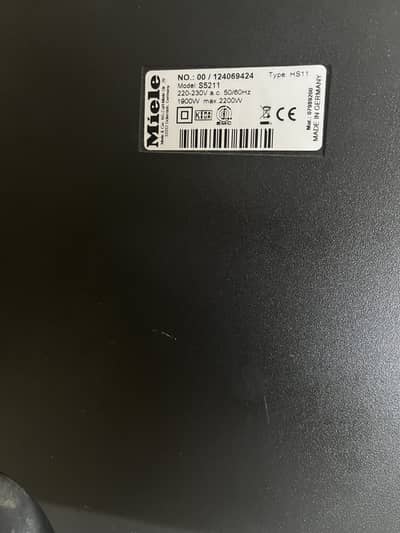 Miele Imported Carpet Vaccum Cleaner