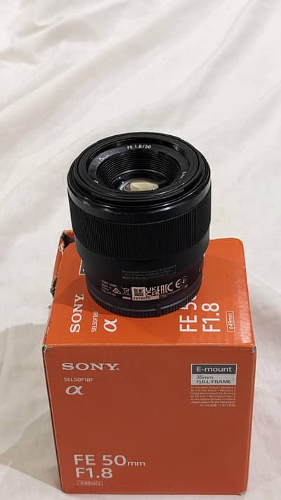 Sony 50MM F 1.8 E Mount Prime Lens