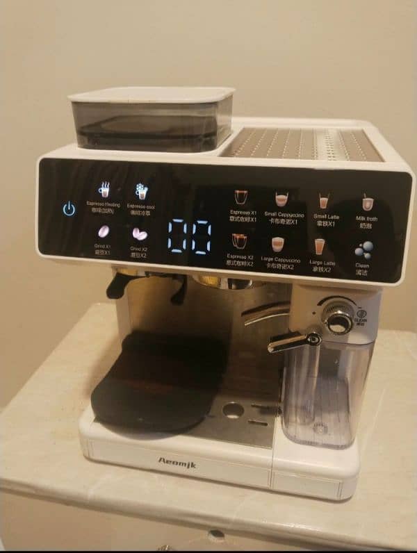 automatic crushed coffee machine 8