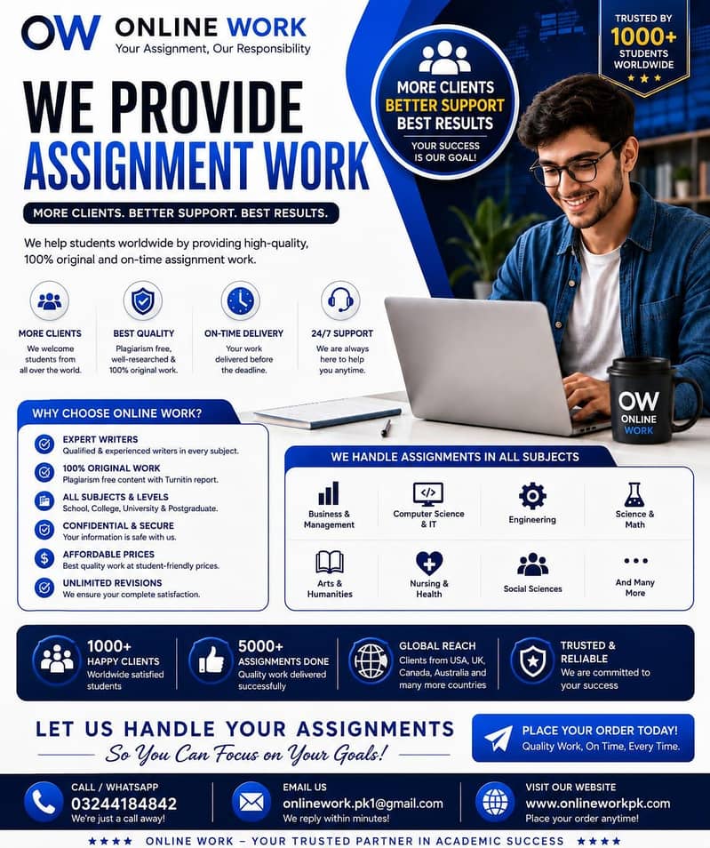 Organic Assignment Work Provider 0