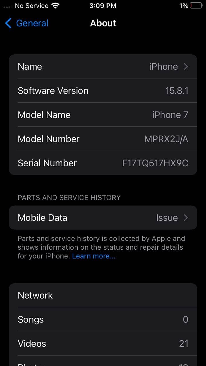 Apple iPhone 7 0