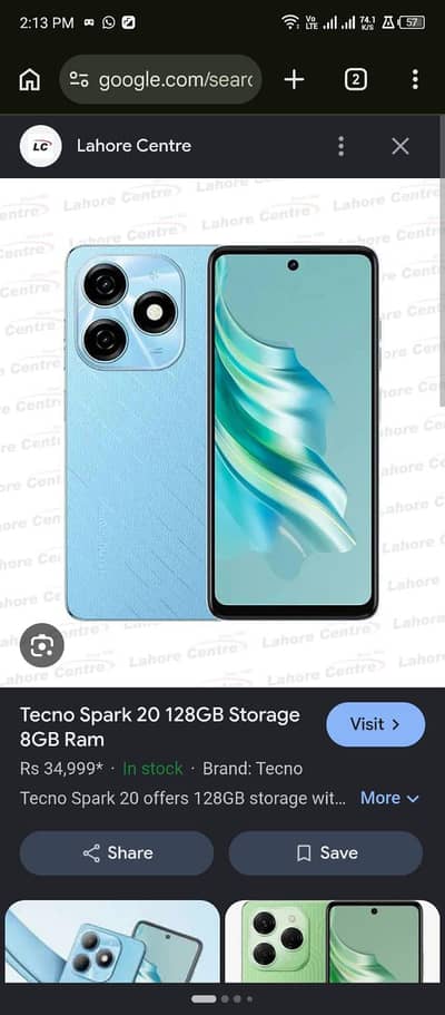Tecno Spark 20