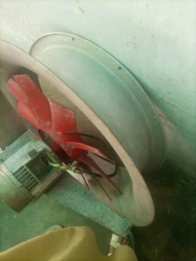 exhaust fan 1'5 HP motars all 10 candhisan