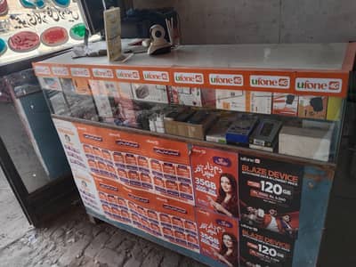 mobile shop ka saman for sale 03063680928