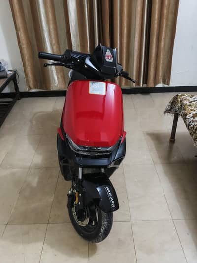 Super Star Electric Scooty Model 2026 Condition 10/10 used only 732 km