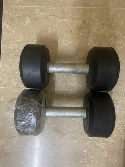 Pair of 5 kg dumbbells