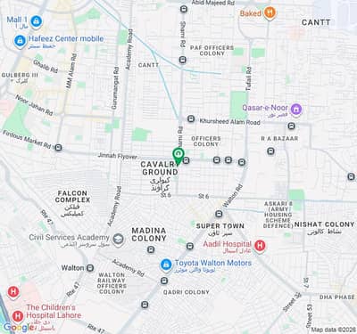 24 Marla Plot For Sale In Cavalry Ground Cantt