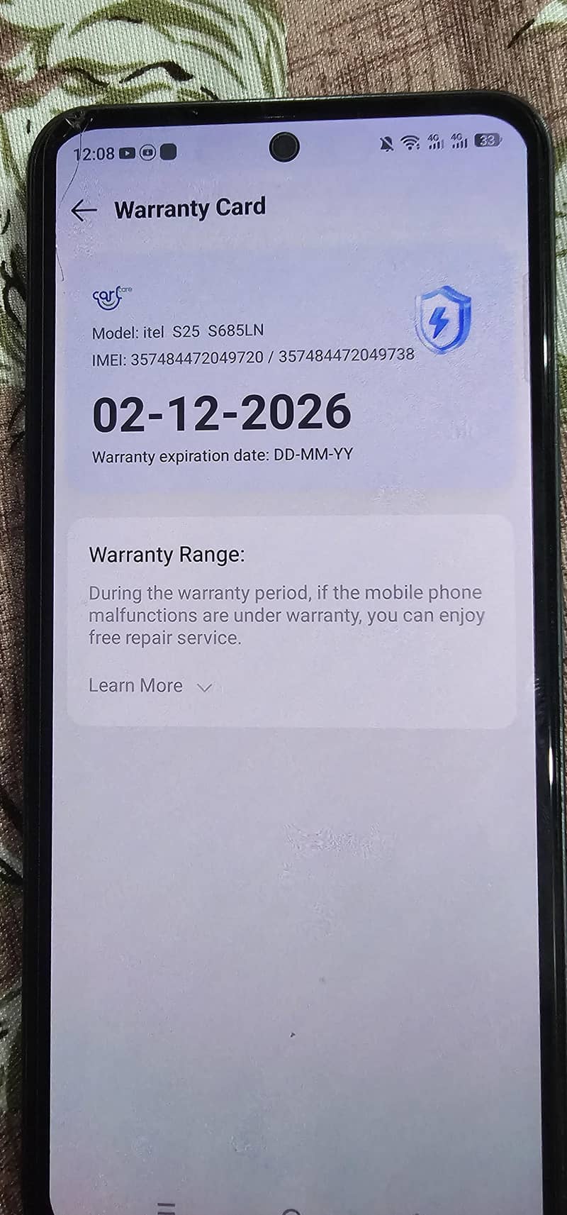 Itel S25 5