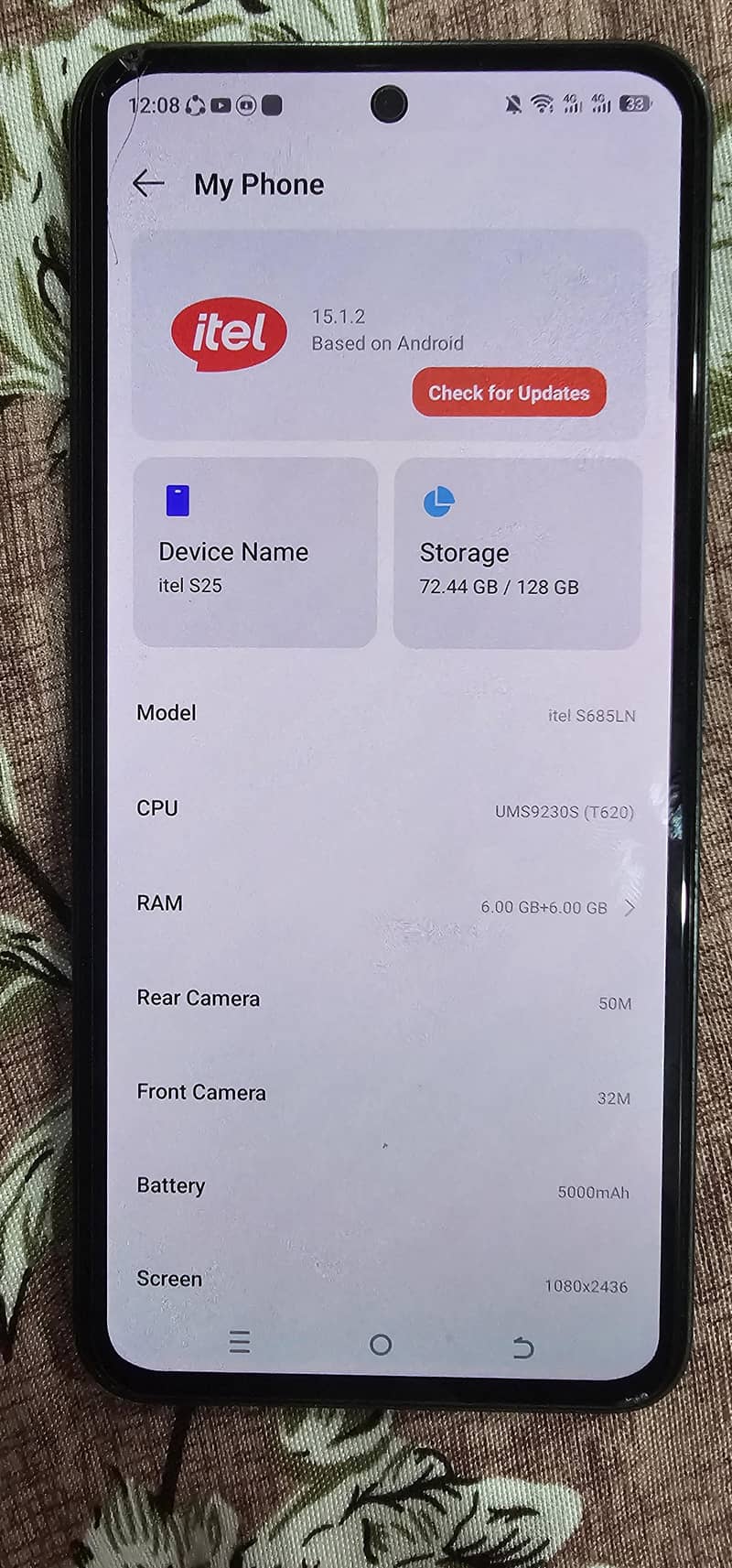 Itel S25 6
