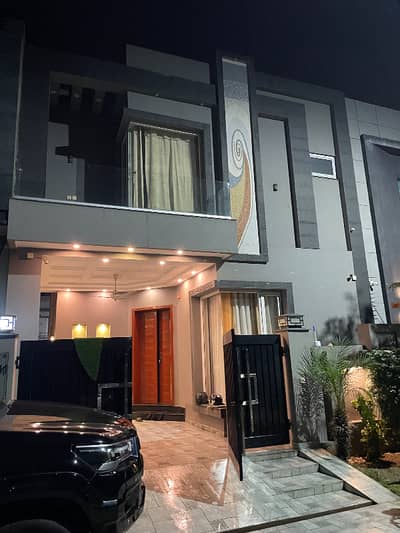 100% Original Picture 5 Marla Brand New Fully Furnished House For Rent DHA 9-Town
