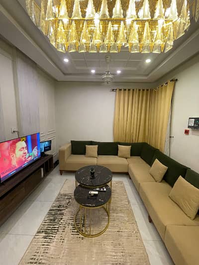 100% Original Picture 5 Marla Brand New Fully Furnished House For Rent DHA 9-Town