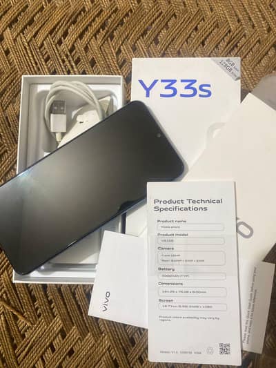 Vivo Y33s 8/128 PTa approved