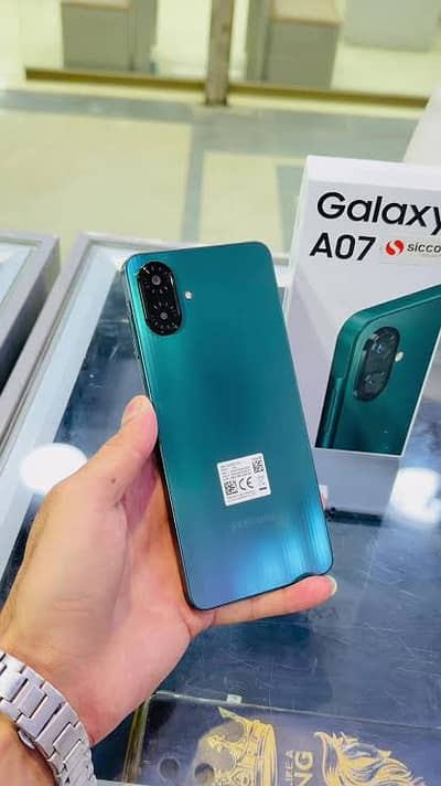 Samsung Mobile A07 9 months warranty 4gb 64gb bilkul new