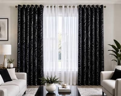 curtain and blinds