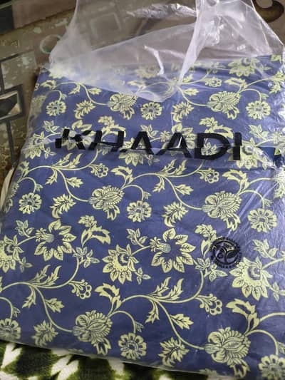 khaadi original dress 3 piece unstitched 2 piece stitch