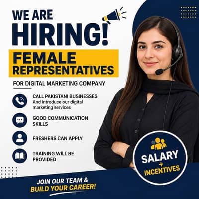 Female Representatives Required