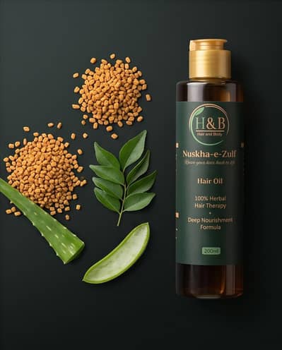 Nuskha e Zulf herbal hair oil