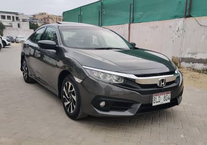Honda Civic Oriel Cvt model 2018 original grey color