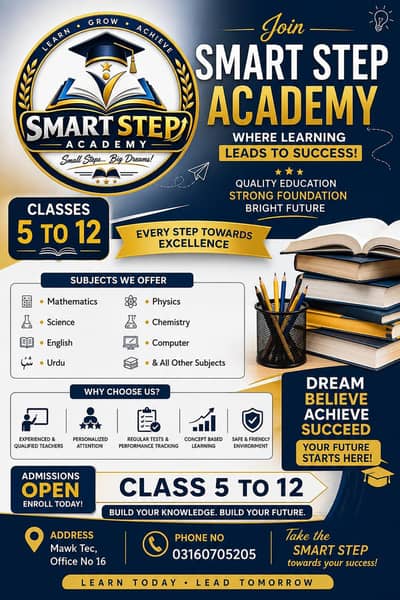  Tuition Academy – School & College Students | Sargodha