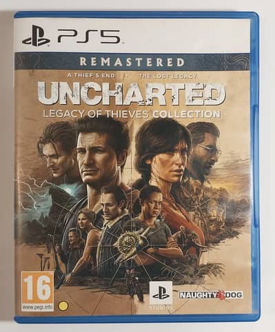 Uncharted Legacy of thieves Collection PS5