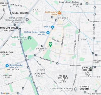 400 square feet shop for rent librty market good location