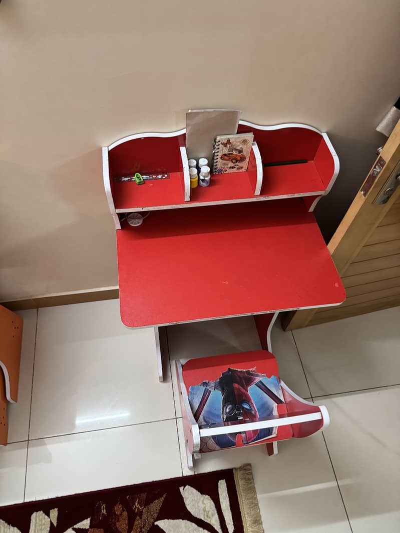 STUDY TABLE WITH CHAIR 2