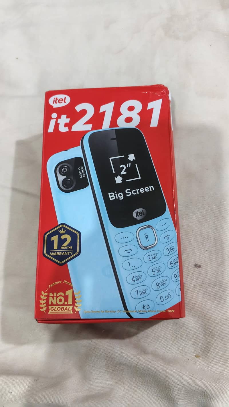 Itel it2181 only box open 6