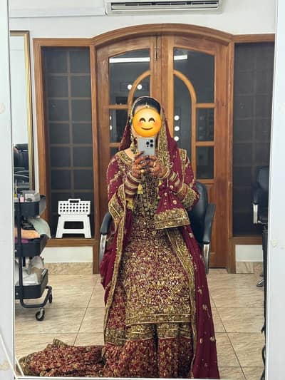 Best choice: Mecca Bridal Farshi Sharara – Worn Once