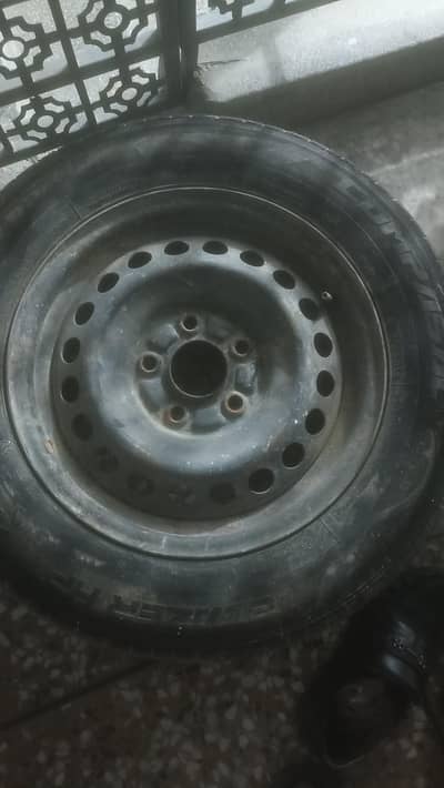 stepney rim tyre