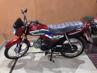 Honda CD 7t dream 2026 red color condtion 10/10: 37 kilometer drive