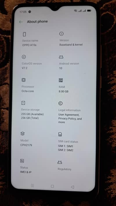 OPPO A15s