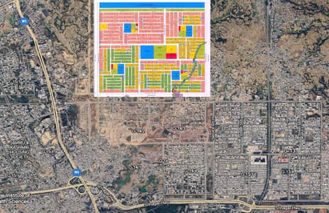 1 Kanal (50x90) Service Rd Plot For Sale In Sector F-14/2 Islamabad