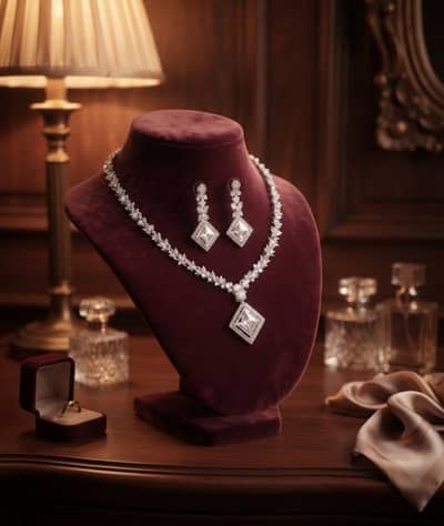 Premium Necklace & Earrings Set | UB Collection | Rs. 1,999/- 