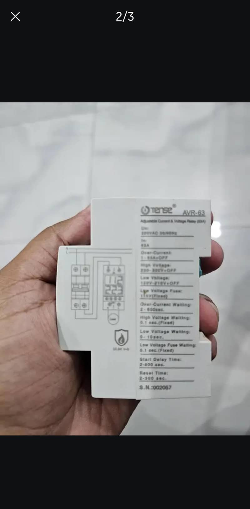 Current and voltage controller 1