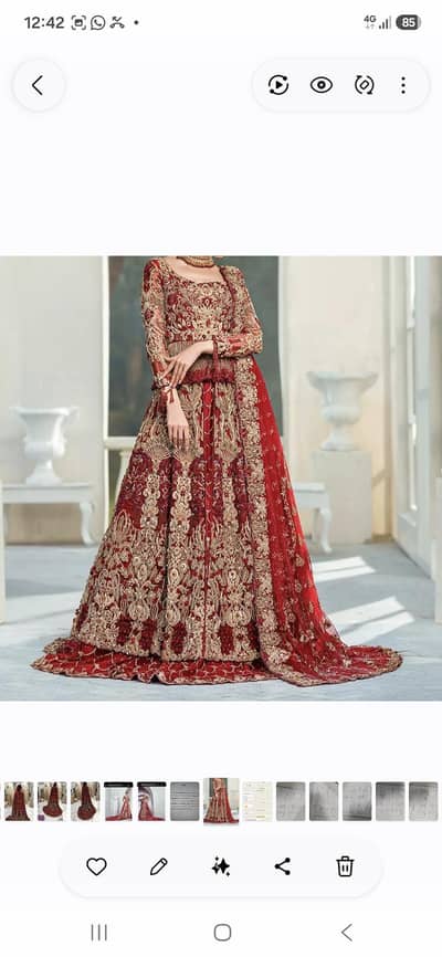 DESIGNER BRIDAL DRESS
