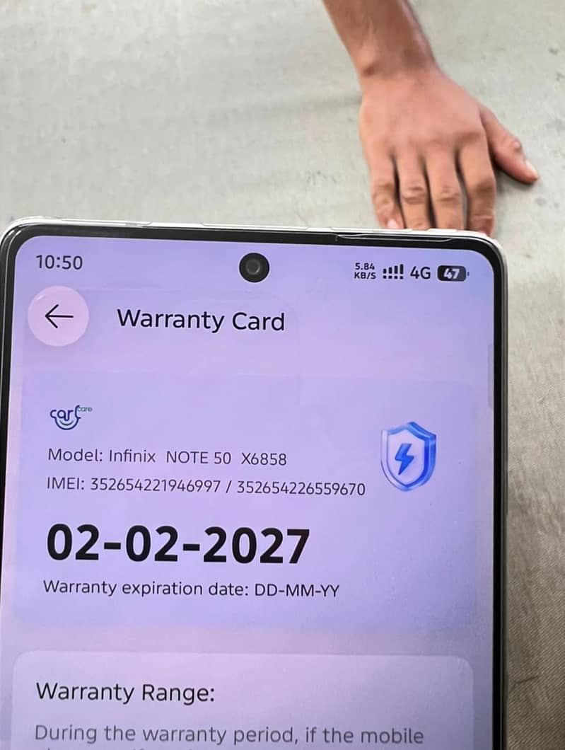 Infinix Note 50 6
