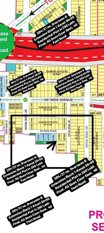 387 no. EE-Block & Overseas-B Extension Block 19.75-Marla Front 36.9 Back 64.8 Right 95.1 Left 86.1 Residential Plot in 230 Lakh. All Dues Clear Deal, 60 Feet Road. Best Location For Constructing Your Dream House in Bahria Town Lahore