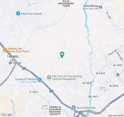14 Marla (40x80) Prime Location Solid Land Plot For Sale in FGEHA Sector F-14