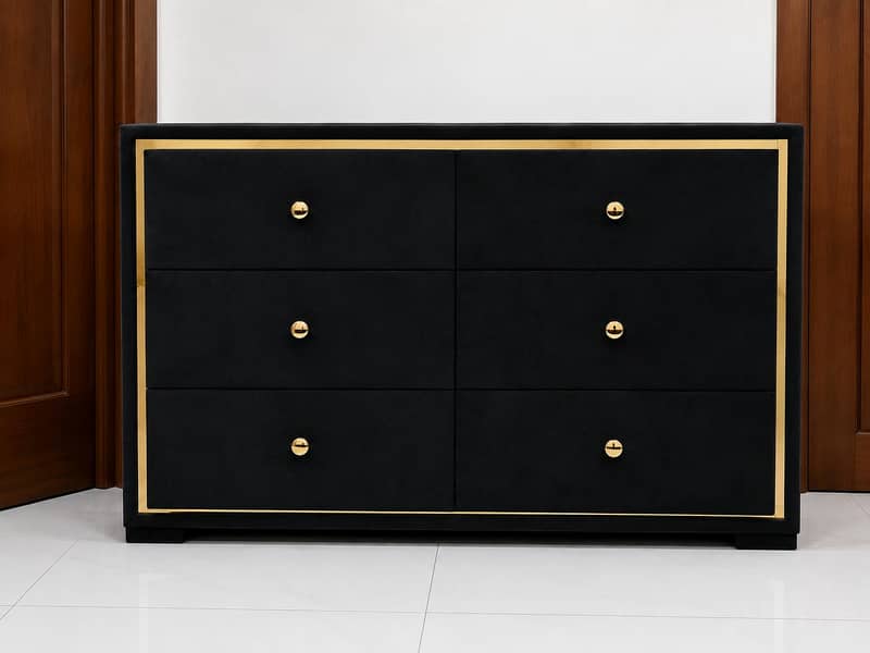 Black Colour  Bed 1