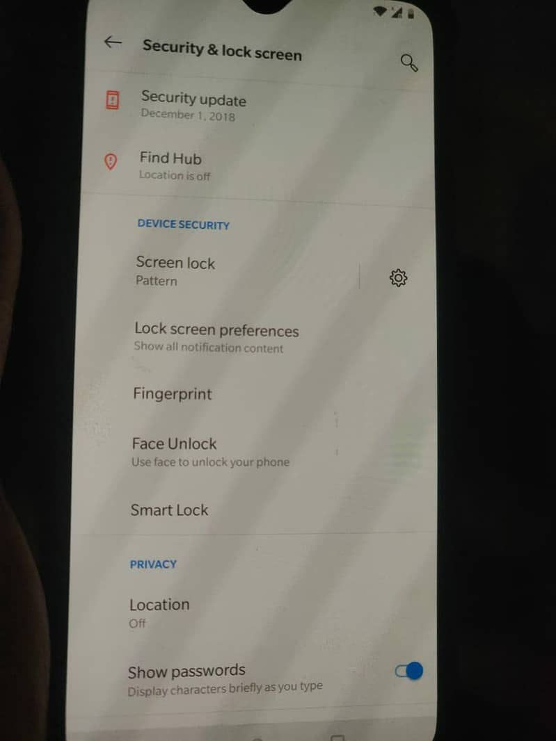 One Plus 6T 1