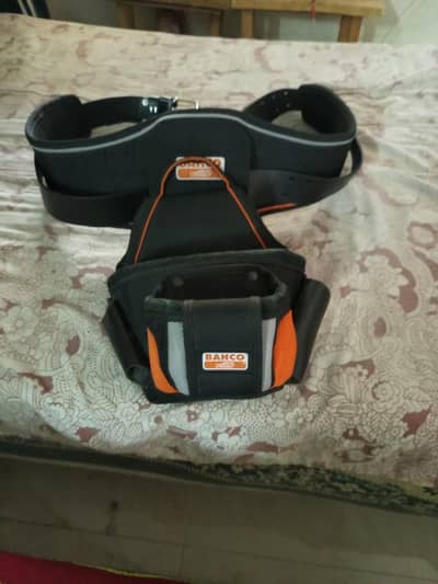 Original Bahco Tool Belt – 3 Pouch Set