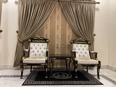 Wooden chairs and Table