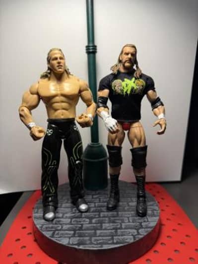 DX Generation WWE Jakks 2003 Shawn Michaels Triple H DX