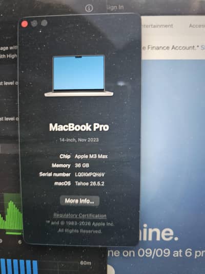 Macbook pro M3 max 32 GB