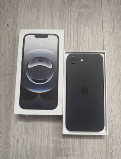 Apple iPhone 16e iCloud lock look like new with box