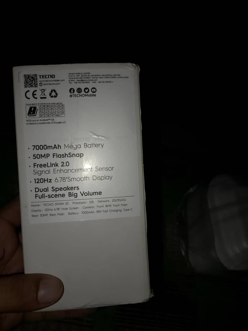 Tecno spark50 1