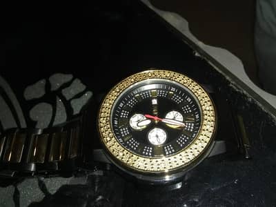 JBW Watch Saxon 6101 -K (Original with Warranty card) Orignal Diamond