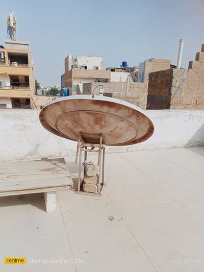 Dish Antenna 6 FT FIBER, 5FT FIBER, 5 FT METAL